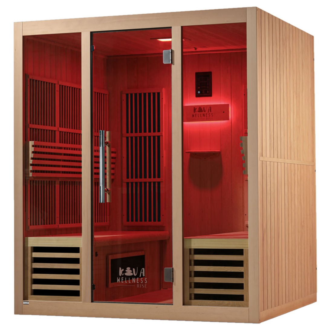 Kiva Rise 4 Person Far-Infrared Sauna