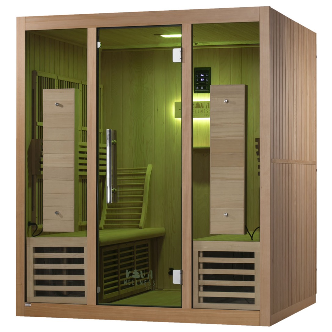Kiva Rise+ 4 Person Full Spectrum Infrared Sauna