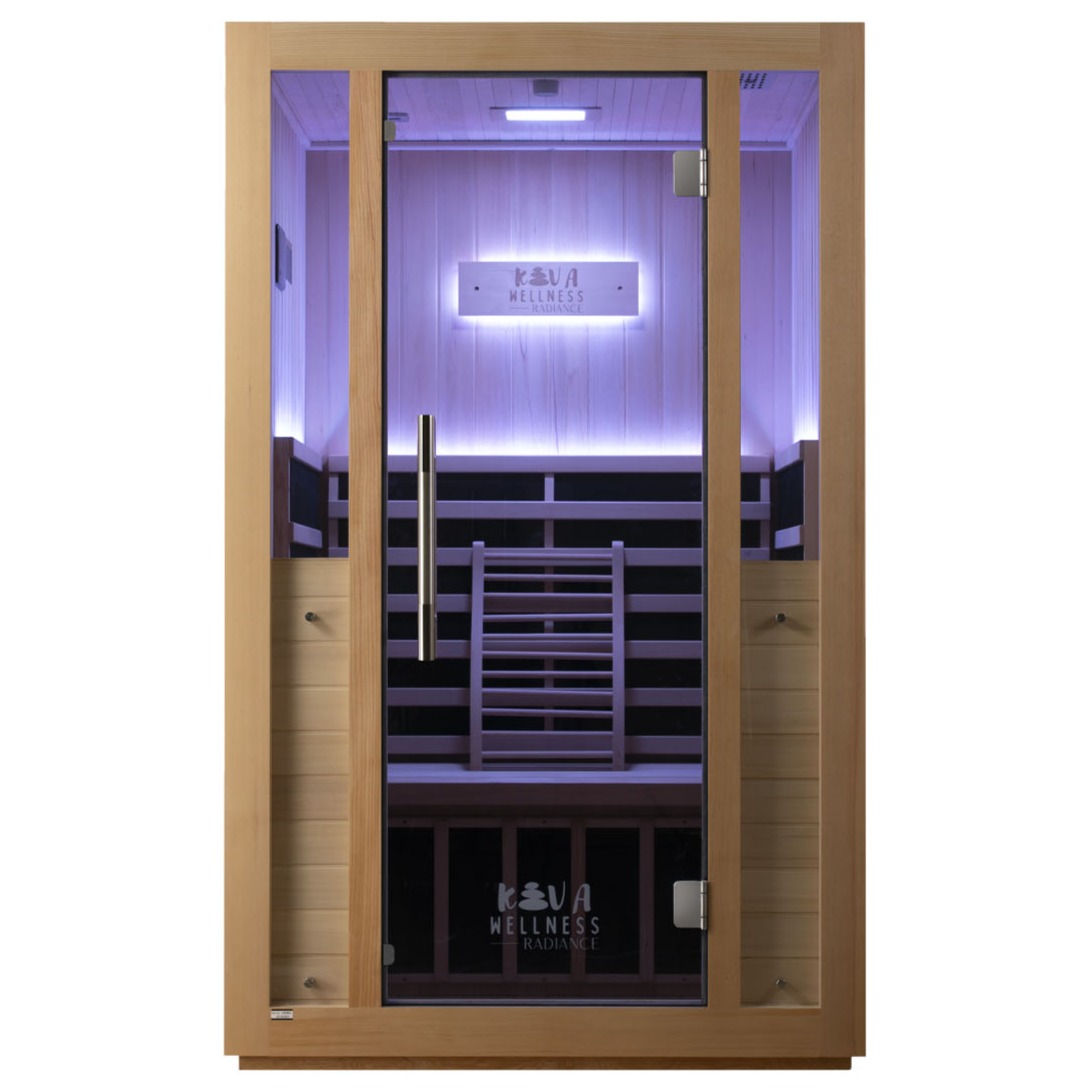 Kiva Radiance Pro 2 Person Full Spectrum Infrared Sauna w/WiFi