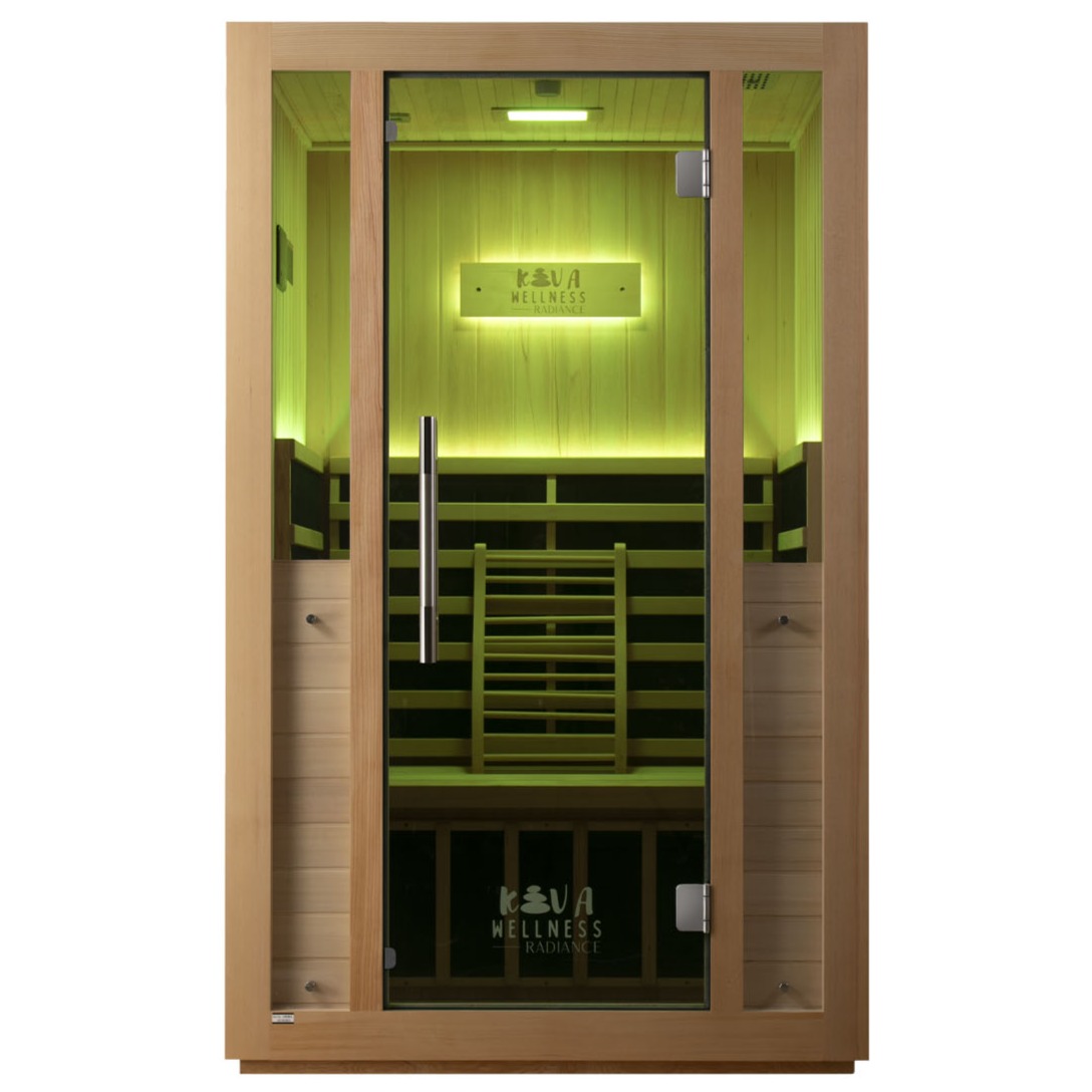 Kiva Radiance Pro 2 Person Full Spectrum Infrared Sauna w/WiFi