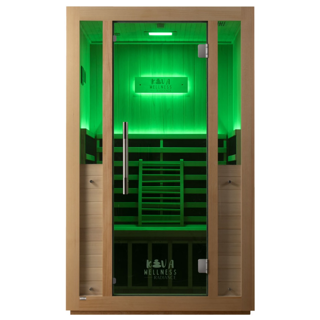 Kiva Radiance Pro 2 Person Full Spectrum Infrared Sauna w/WiFi