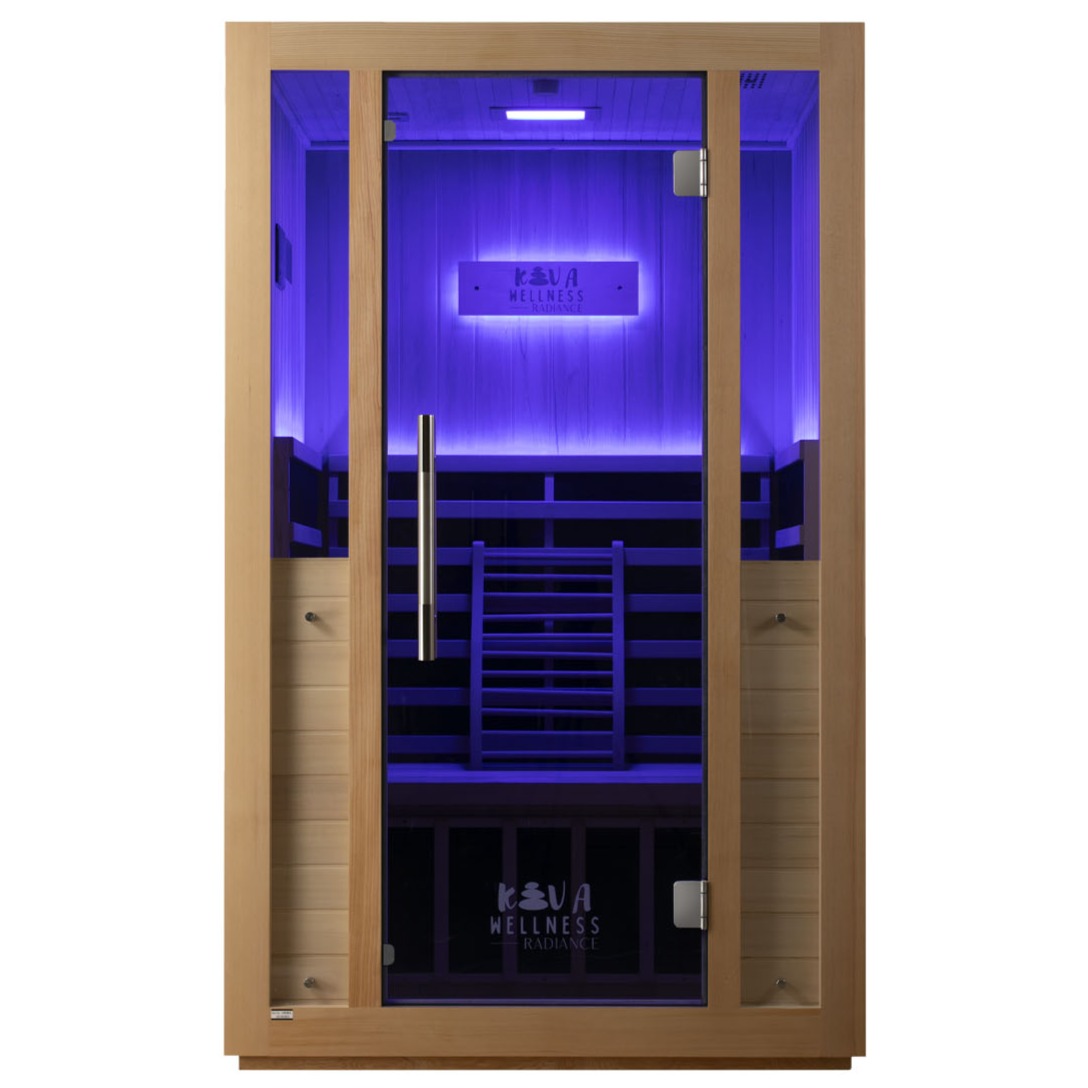 Kiva Radiance Pro 2 Person Full Spectrum Infrared Sauna w/WiFi