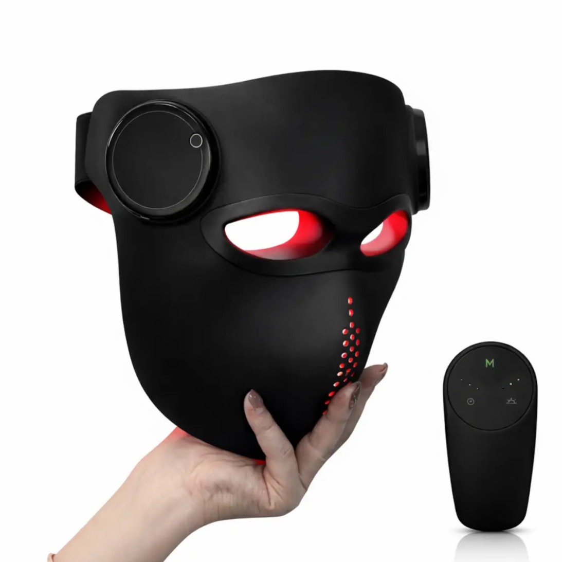 Kiva Red Light Mask - Black